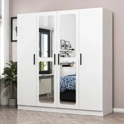 Dressing 4 Portes avec Miroir
